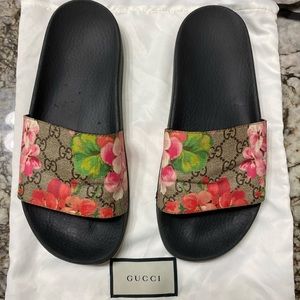 Gucci Floral Slides